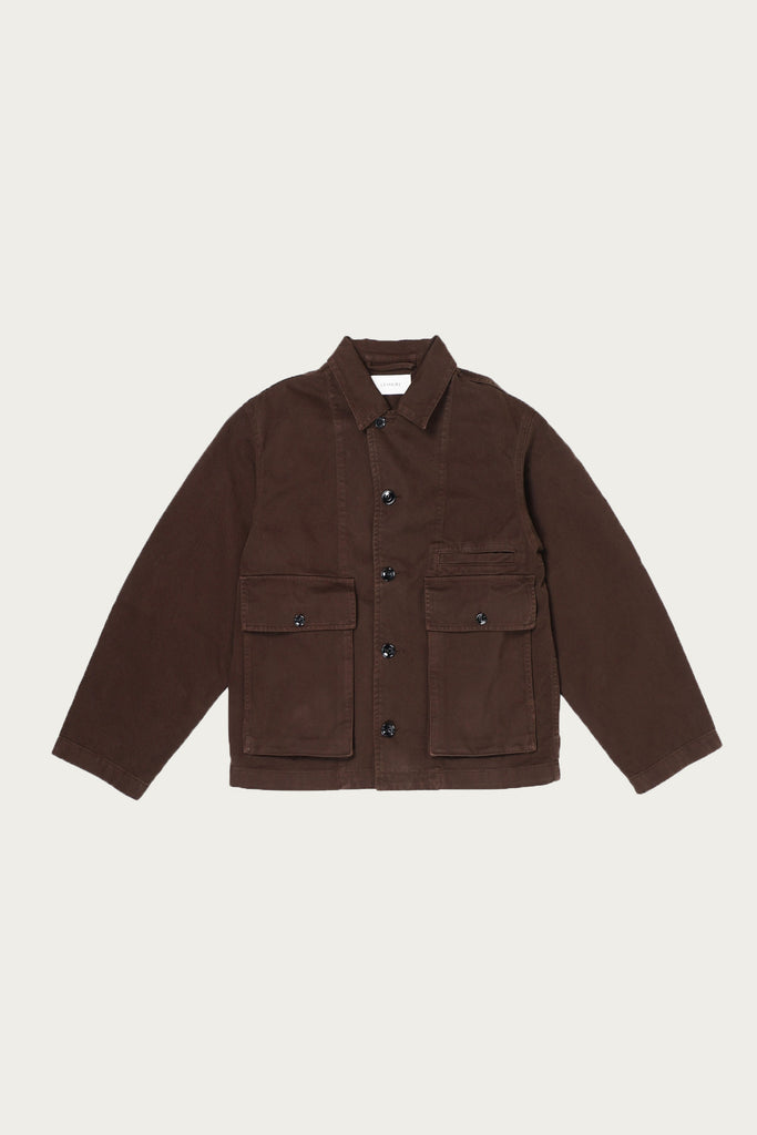 Lemaire - Boxy Jacket - Espresso - Canoe Club