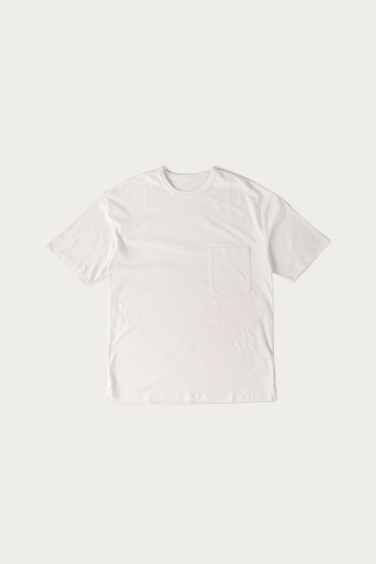 Lemaire - Boxy SS T-Shirt - Chalk - Canoe Club