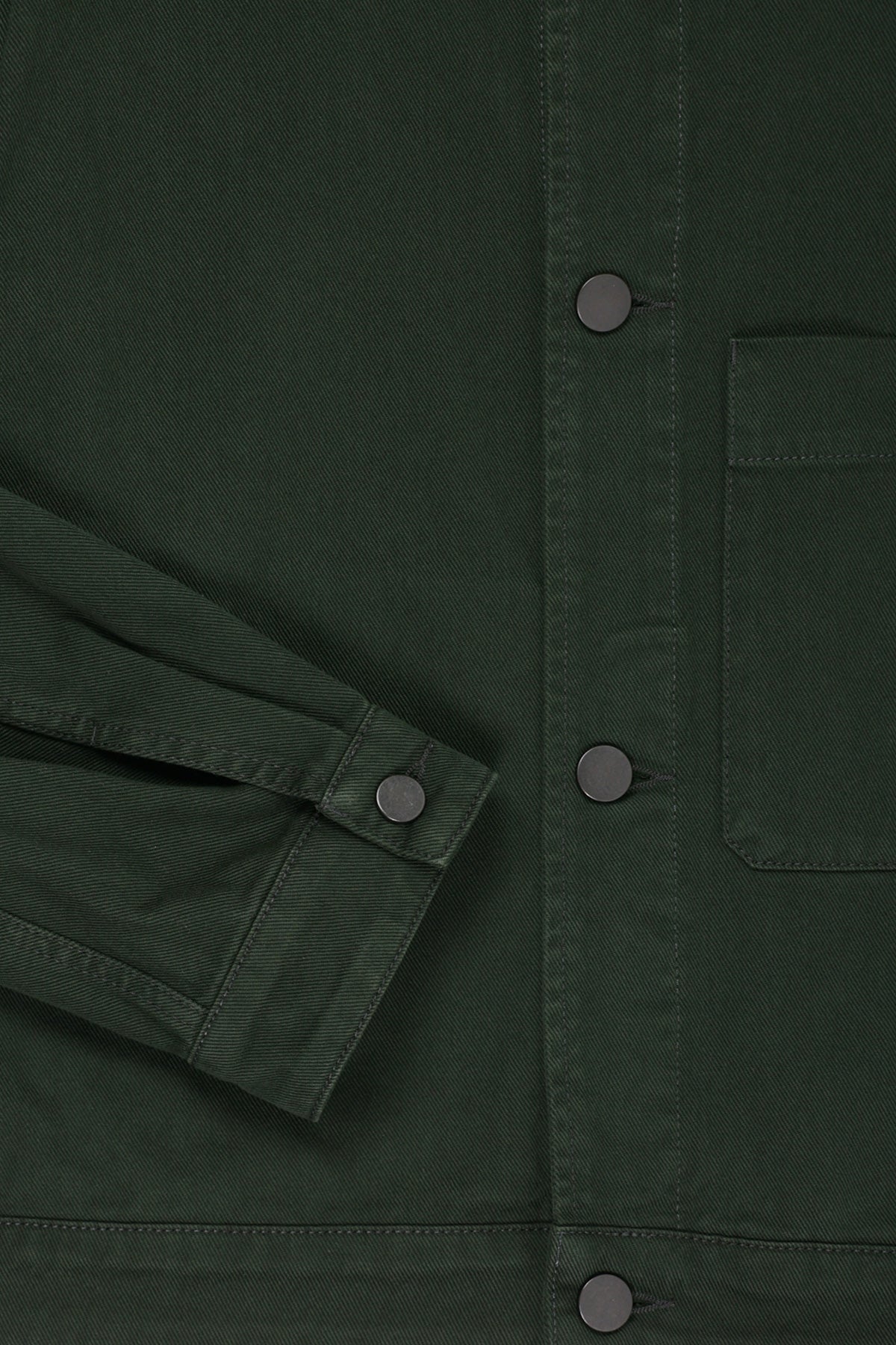 Lemaire Boxy Trucker Jacket | Green | Canoe Club
