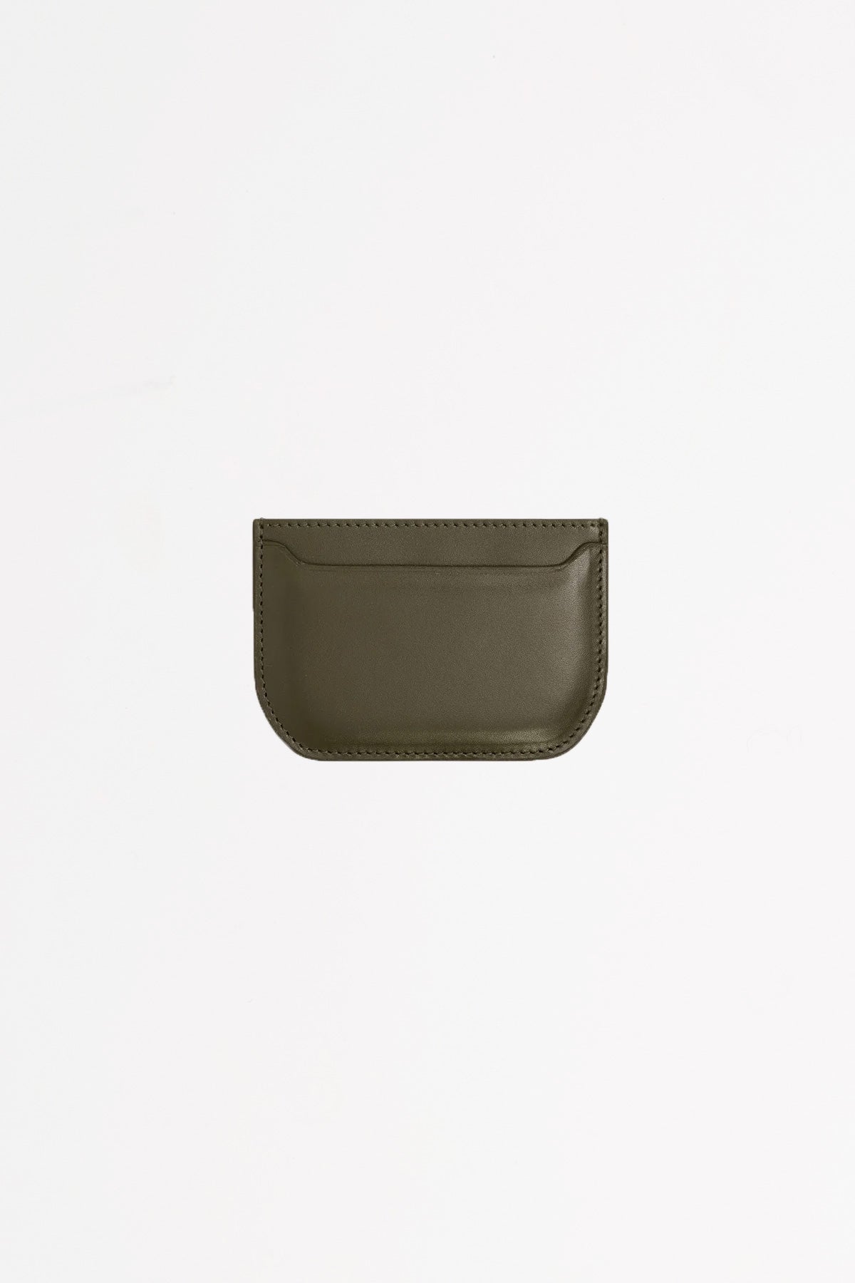 Lemaire - Calepin Card Holder - Khaki Moss - Canoe Club