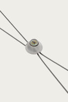 Lemaire - Cat Eye Rattle Bolo Tie - Glacier - Canoe Club