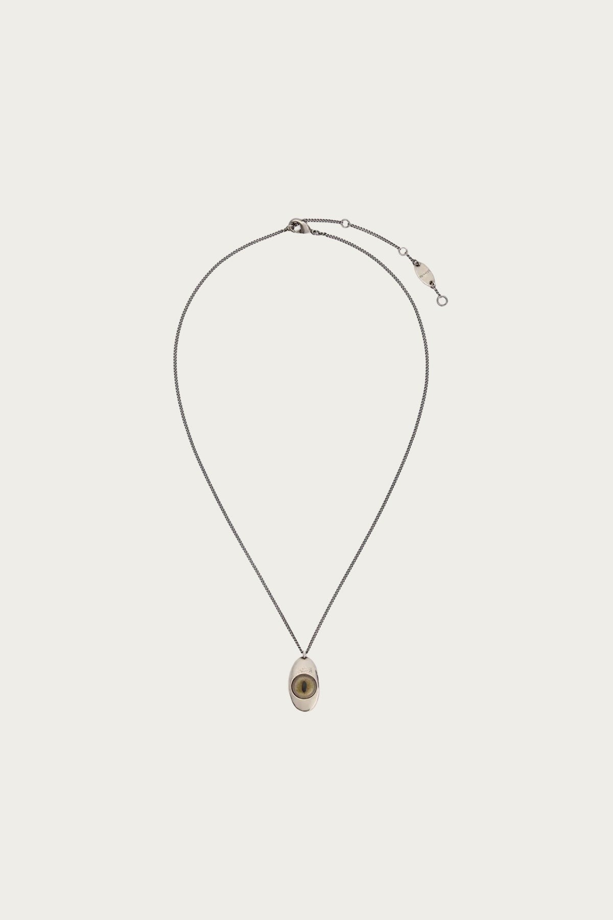 Lemaire - Cat Eye Pendant Necklace - Light Chestnut - Canoe Club