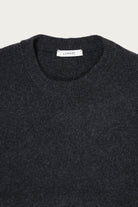 Lemaire - Crew Neck Jumper - Anthracite Melange - Canoe Club