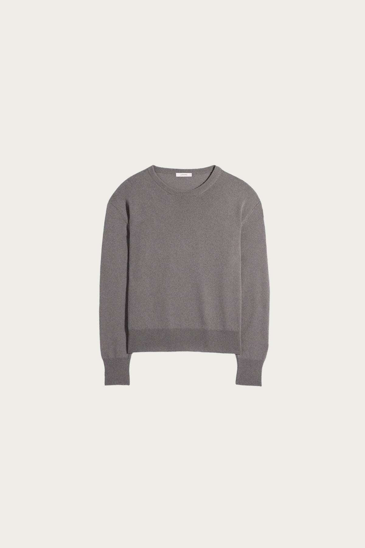 Lemaire - Crew Neck Sweater - Wolf - Canoe Club