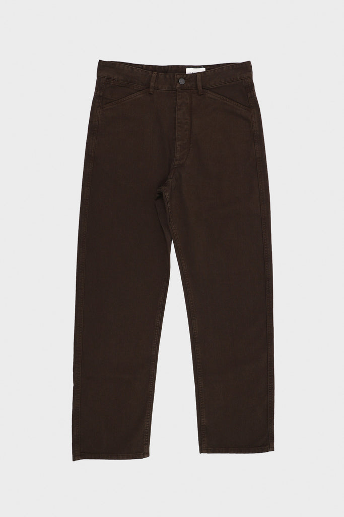 Lemaire - Curved 5 Pocket Pants - Espresso - Canoe Club