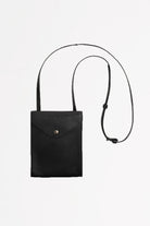 Lemaire - Enveloppe Bag with Strap - Black - Canoe Club