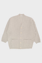 Lemaire - Felted Cardi Coat - Chalk - Canoe Club