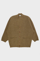 Lemaire - Felted Cardi Coat - Dark Mustard - Canoe Club