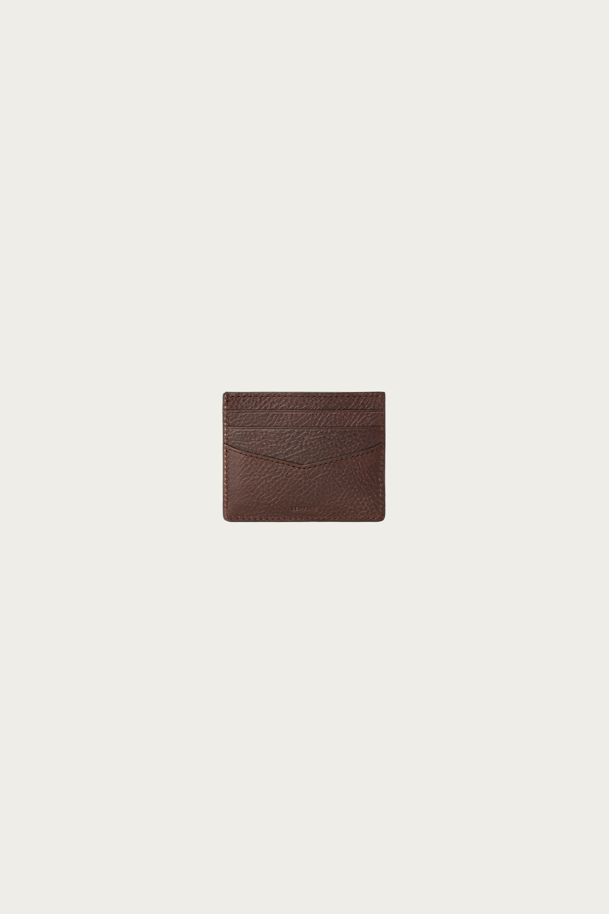 Lemaire - Gear Card Holder - Cherrywood - Canoe Club