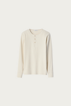 Lemaire - Long Sleeve Henley - Enoki - Canoe Club