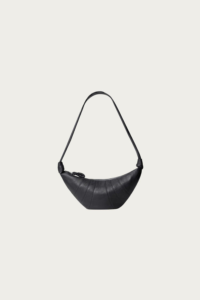 Lemaire Medium Croissant Bag | Black | Canoe Club