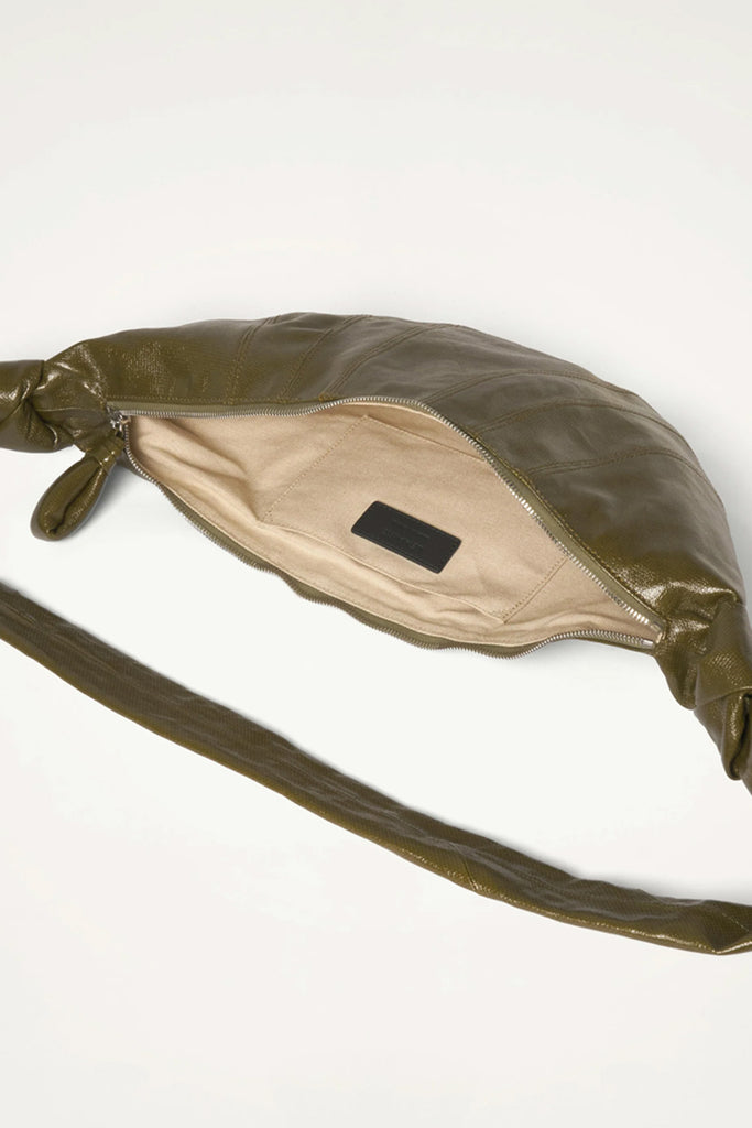 Lemaire - Medium Croissant Bag - Pistachio - Canoe Club