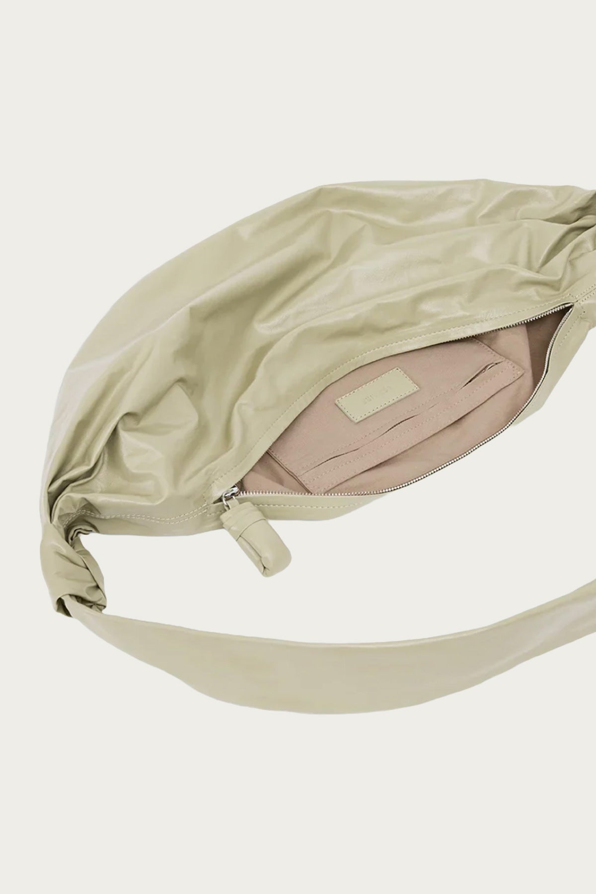 Lemaire - Medium Soft Croissant Bag - Sage - Canoe Club