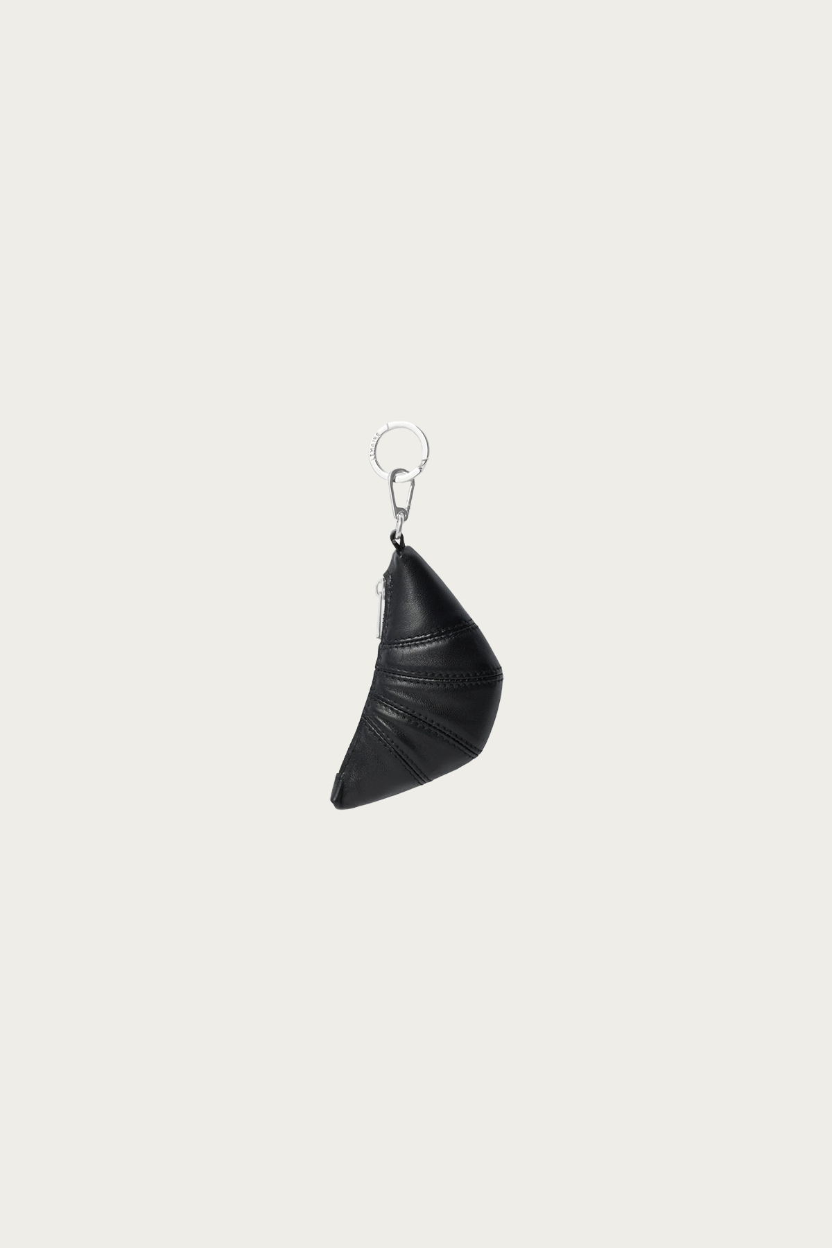 Lemaire - Mini Croissant Keyring - Black - Canoe Club