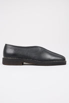 Lemaire - Piped Crepe Slippers - Black - Canoe Club