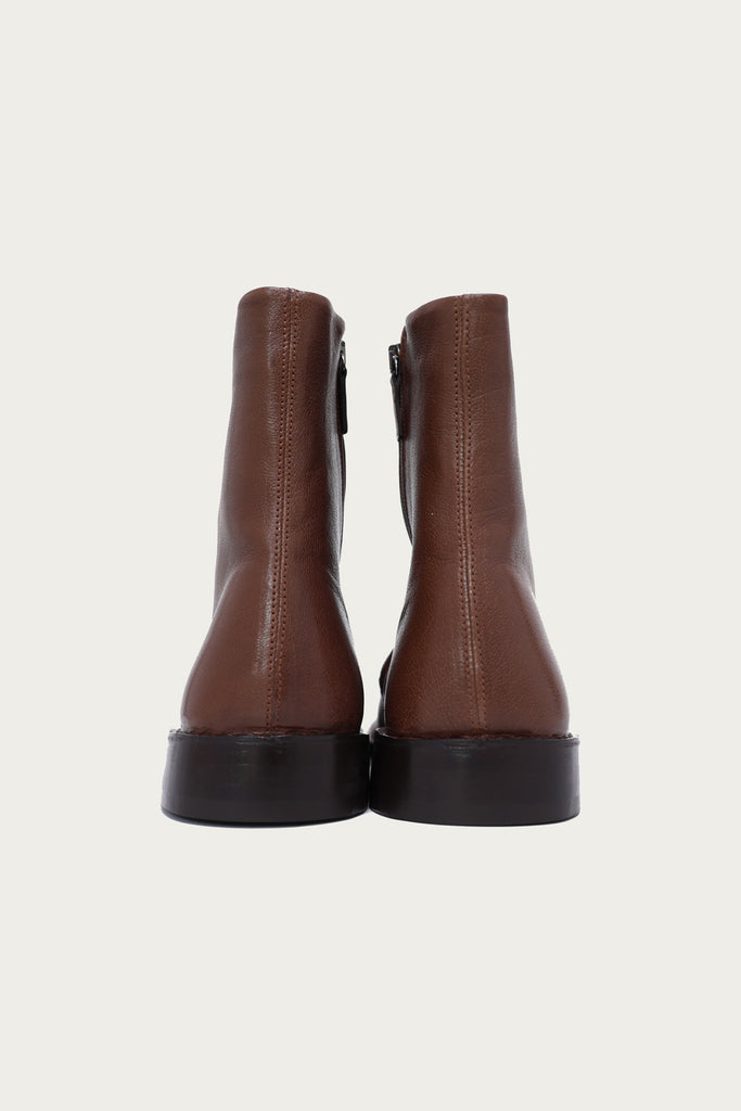 Lemaire - Piped Zipped Boots - Shiitake - Canoe Club