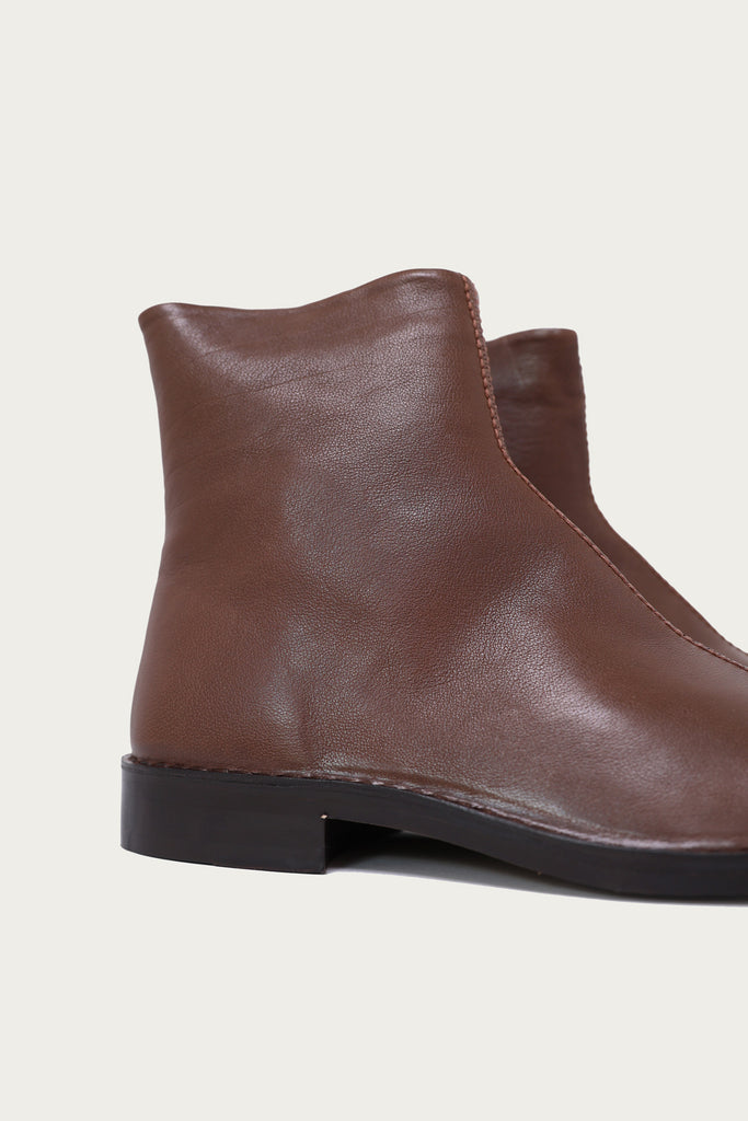 Lemaire - Piped Zipped Boots - Shiitake - Canoe Club