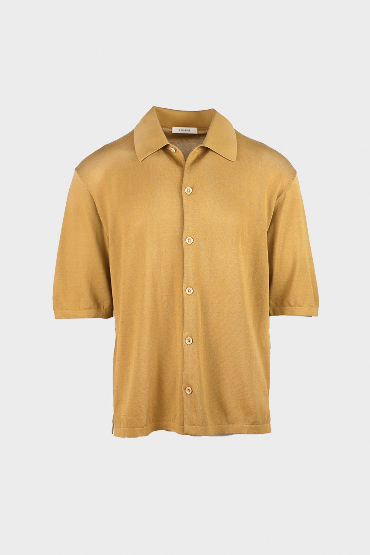 Lemaire - Polo Shirt - Ochre Mustard - Canoe Club