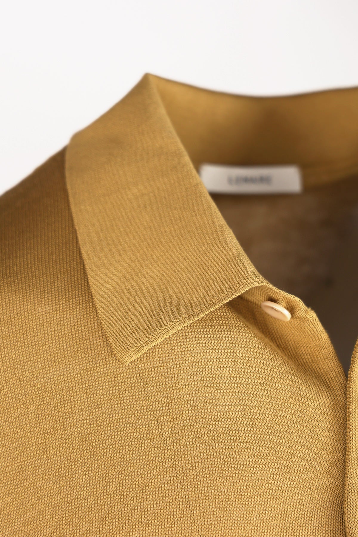 Lemaire - Polo Shirt - Ochre Mustard - Canoe Club