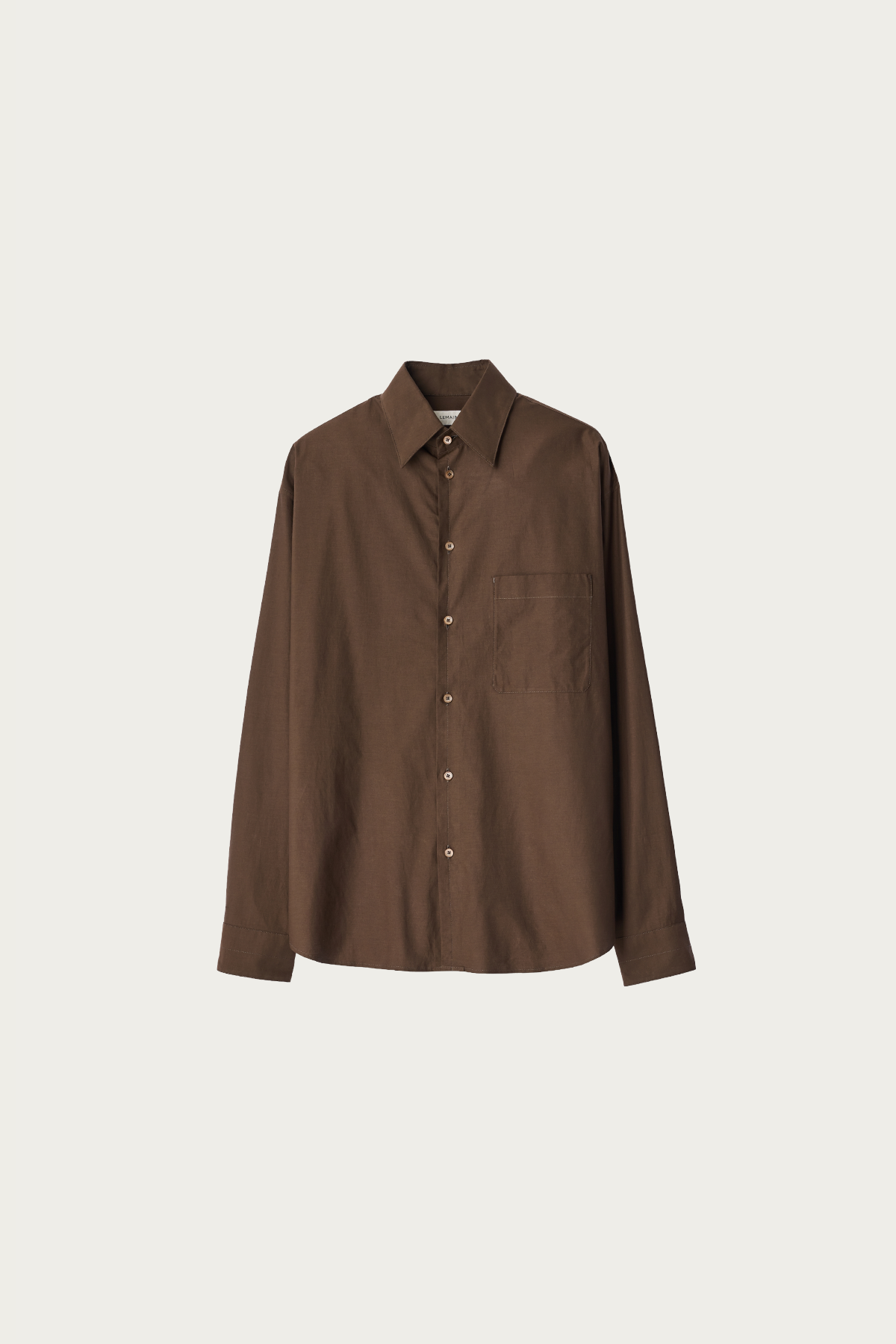 Lemaire - Regular Shirt - Truffle - Canoe Club