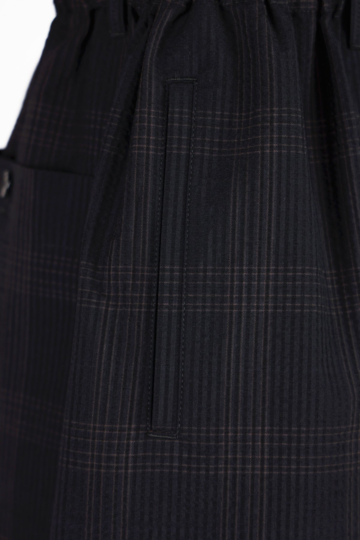 Lemaire - Relaxed Pants - Dark Espresso/Marine - Canoe Club