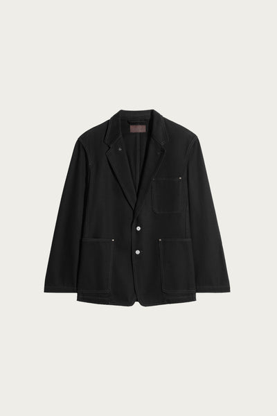 Lemaire SB Tailored Jacket | Black | Canoe Club