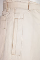 Lemaire - Seamless Belted Pants - Pale Ecru - Canoe Club