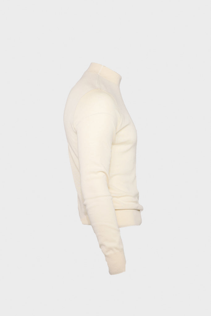 Lemaire - Seamless Turtleneck Sweater - Light Cream - Canoe Club