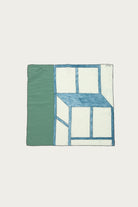 Lemaire - Silk Square 60 Blue Chair - Green/Blue - Canoe Club