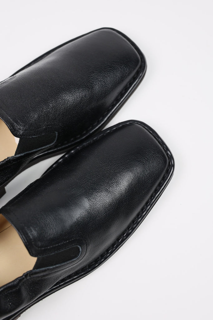 Lemaire - Soft Loafers - Black - Canoe Club
