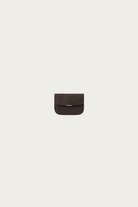 Lemaire - Soft Tab Card Holder - Dark Chocolate - Canoe Club