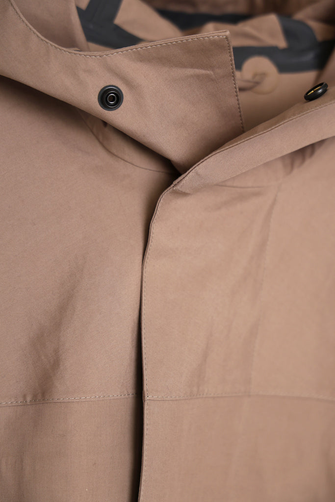 Lemaire - Soft Technical Parka - Latte Coffee - Canoe Club