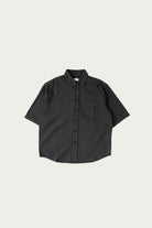 Lemaire - SS Denim Shirt - Carbon Blue - Canoe Club