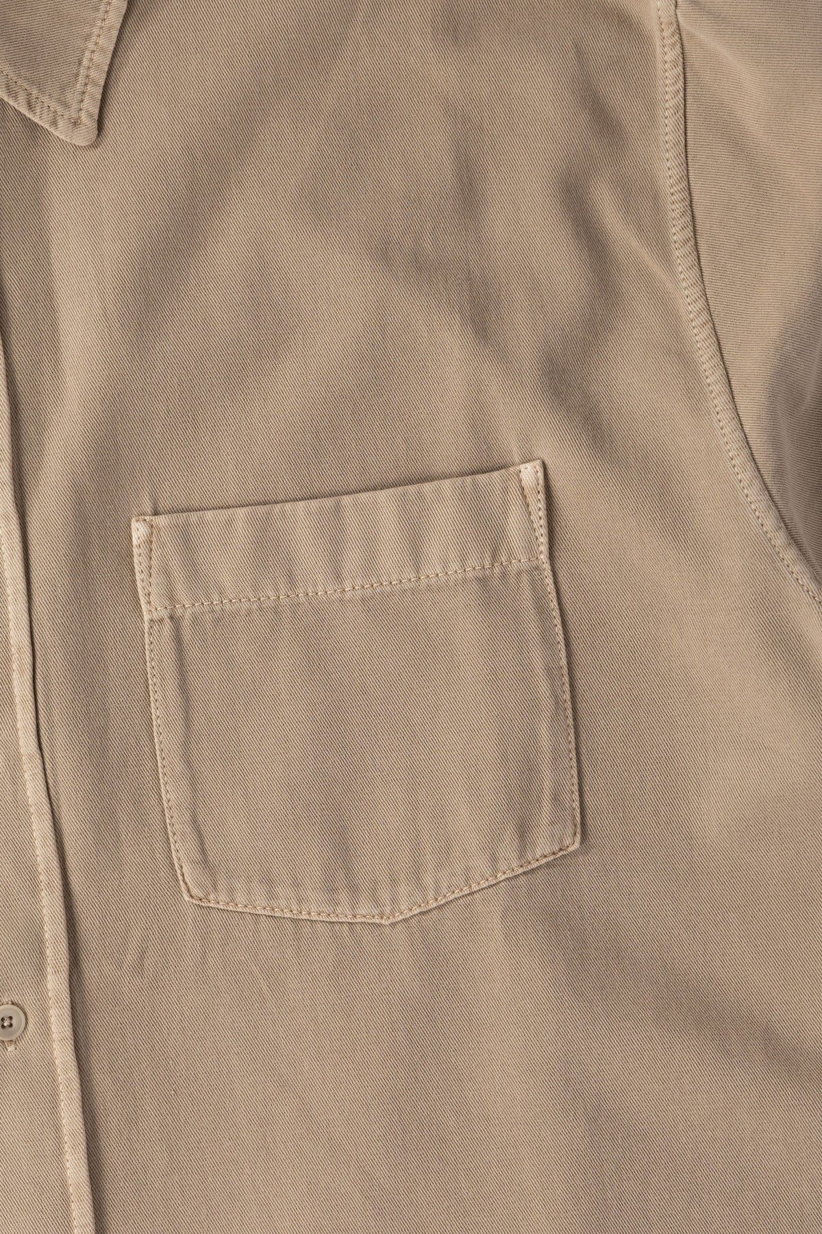 Lemaire - SS Denim Shirt - Natural Beige - Canoe Club