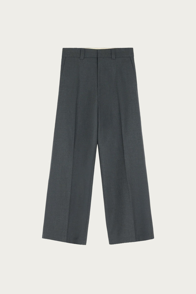Lemaire - Straight Tailored Pants - Dark Grey - Canoe Club