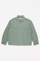 Lemaire - Trucker Overshirt - Hedge Green - Canoe Club