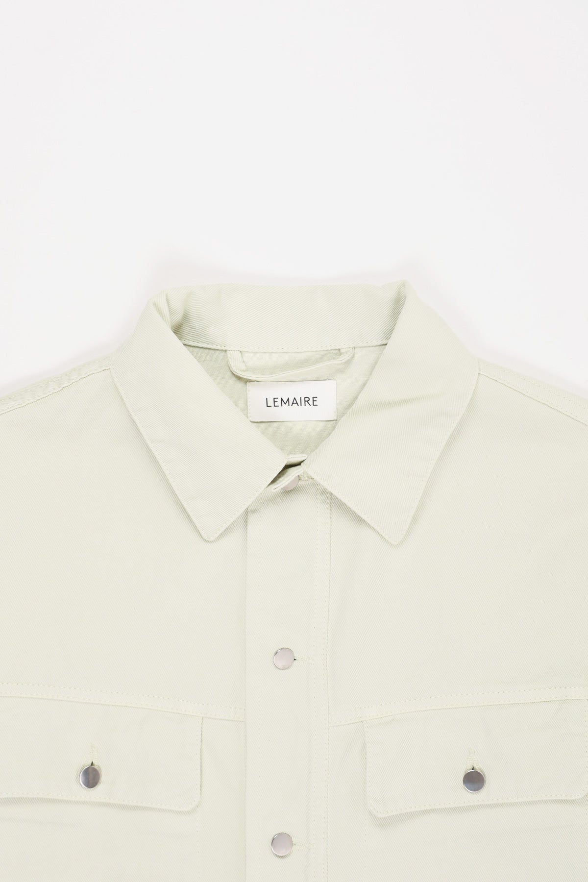Lemaire - Trucker Overshirt - Light Sage - Canoe Club