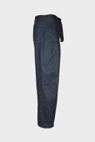 Lemaire - Twisted Belted Pants - Denim Indigo - Canoe Club