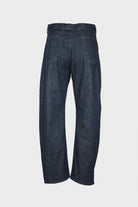 Lemaire - Twisted Belted Pants - Denim Indigo - Canoe Club