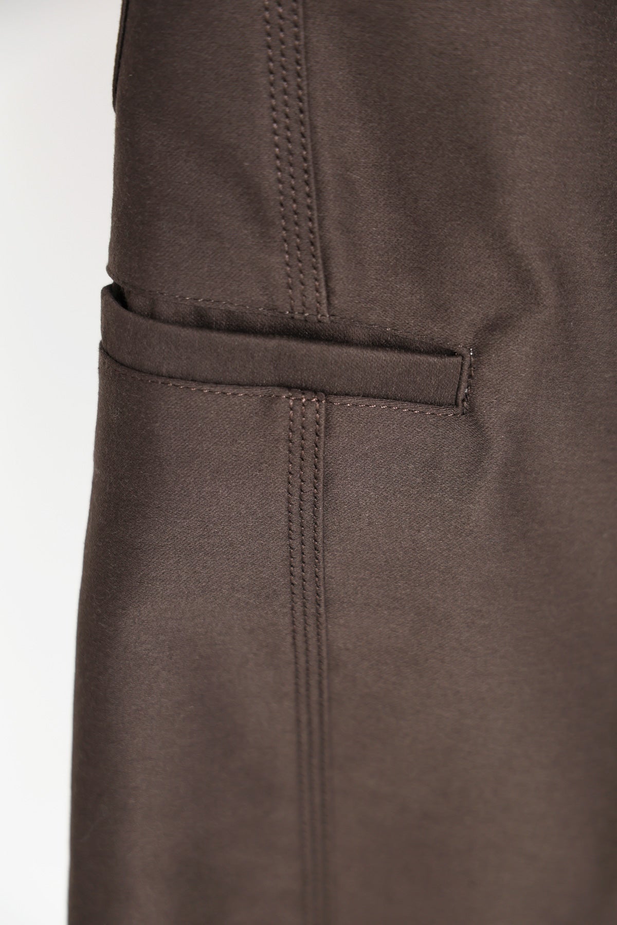 Lemaire - Twisted Workwear Pants - Dark Brown - Canoe Club