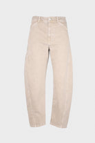 Lemaire - Twisted Workwear Pants - Denim Snow Beige - Canoe Club