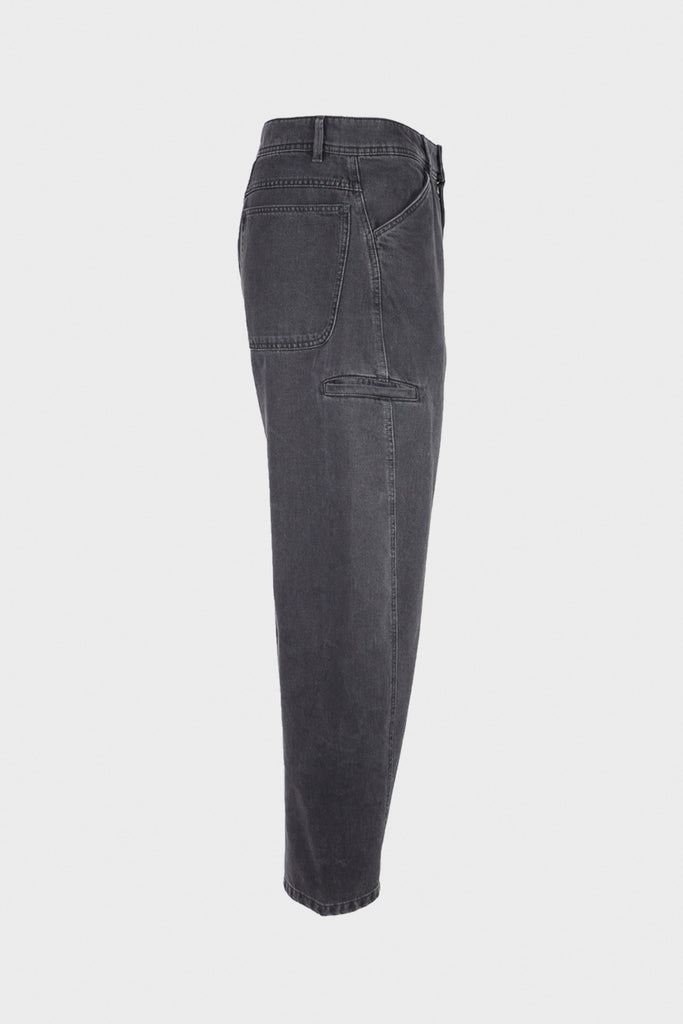 Lemaire - Twisted Workwear Pants - Denim Soft Bleached Black - Canoe Club