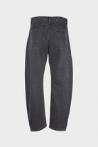 Lemaire - Twisted Workwear Pants - Denim Soft Bleached Black - Canoe Club
