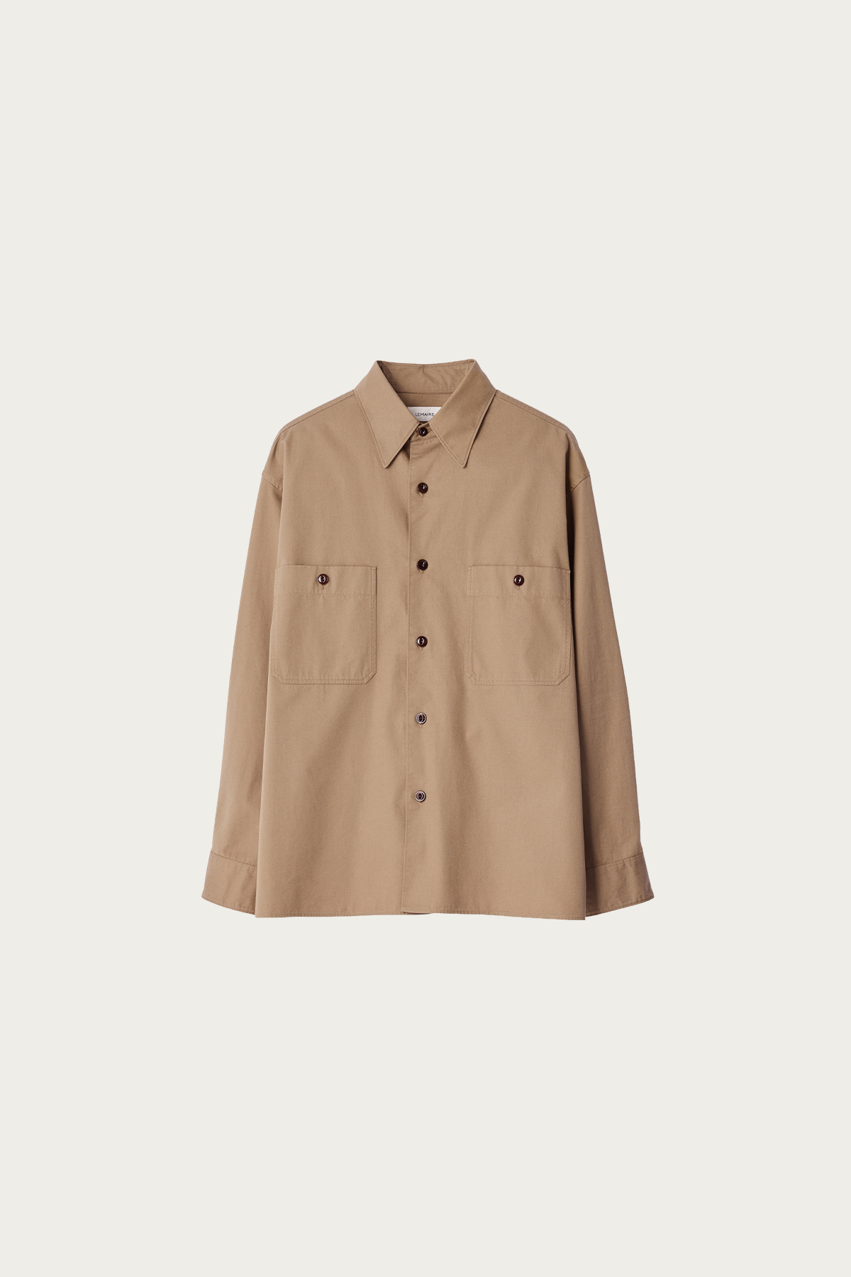 Lemaire - Two Pockets Shirt - Soba - Canoe Club