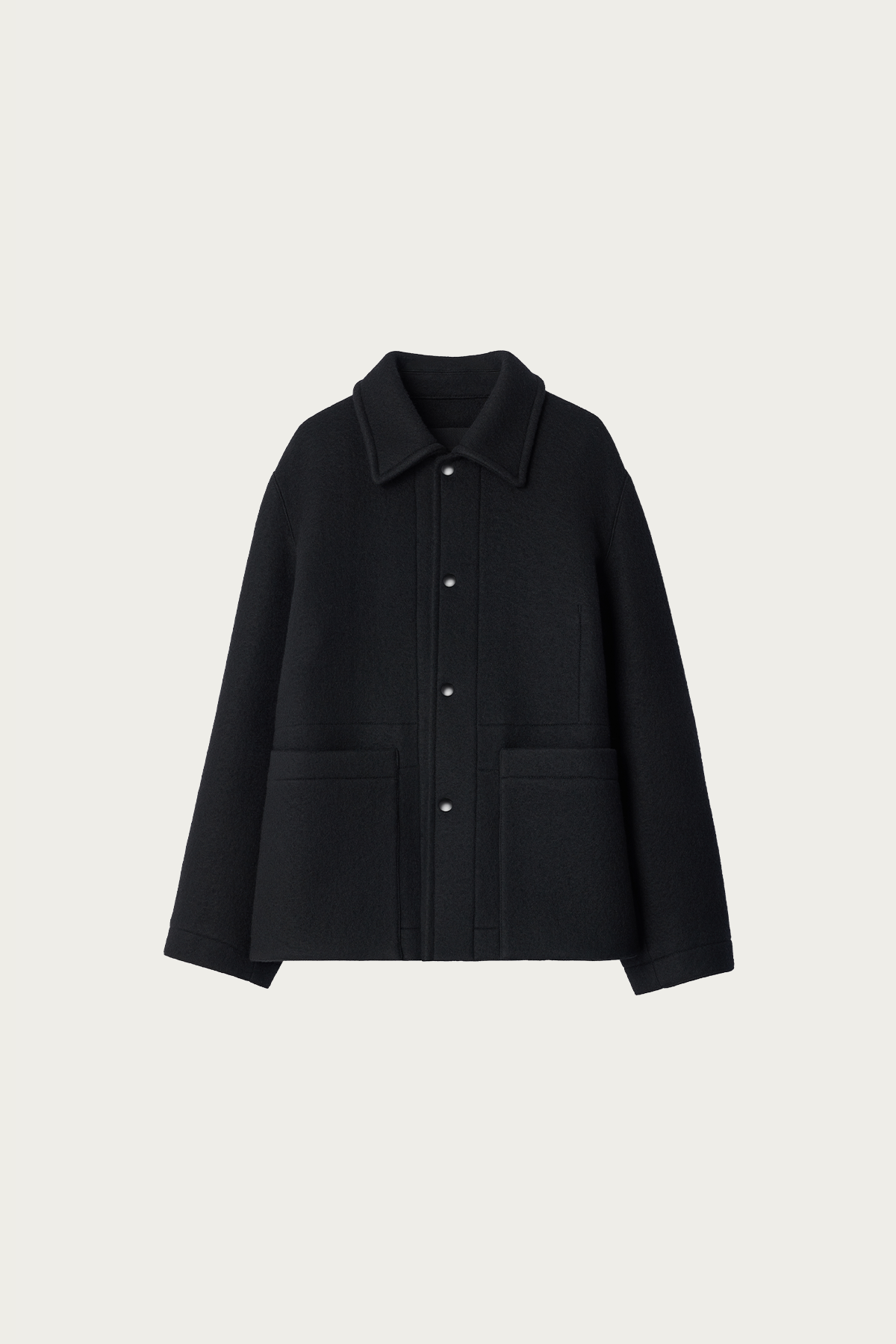 Lemaire - Utility Jacket - Black - Canoe Club