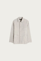 Lemaire - Utility Overshirt - Moonstone - Canoe Club