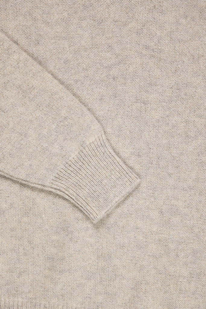 Lemaire - V-Neck Sweater - Chalk - Canoe Club