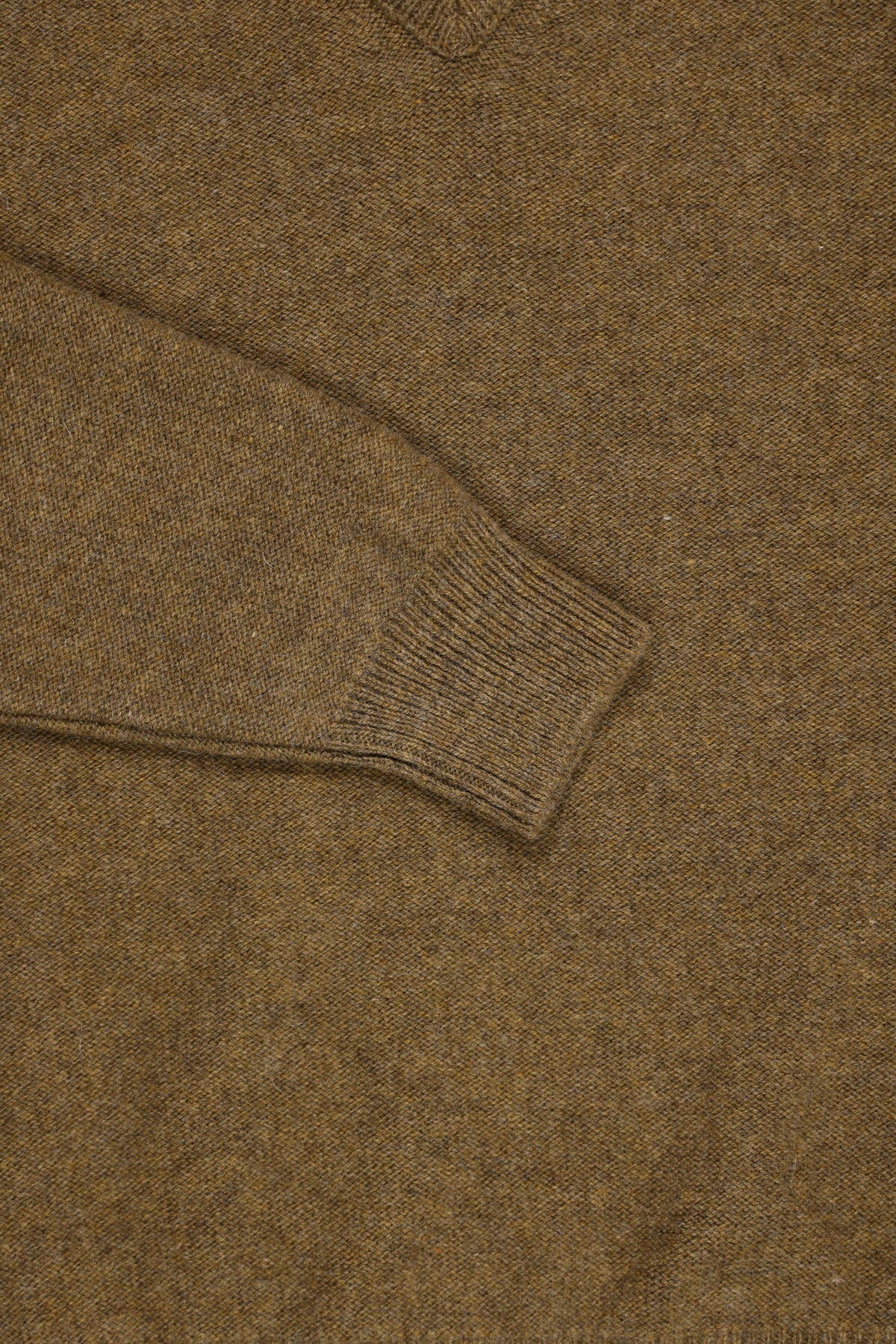Lemaire - V-Neck Sweater - Dark Mustard - Canoe Club