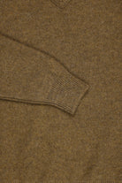 Lemaire - V-Neck Sweater - Dark Mustard - Canoe Club