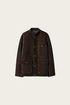 Lemaire - Welder Suede Jacket - Ganache - Canoe Club